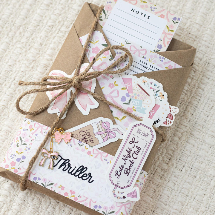 Blind Date with a Book - Pink Coquette Bookish Theme - Gift for Book Lovers