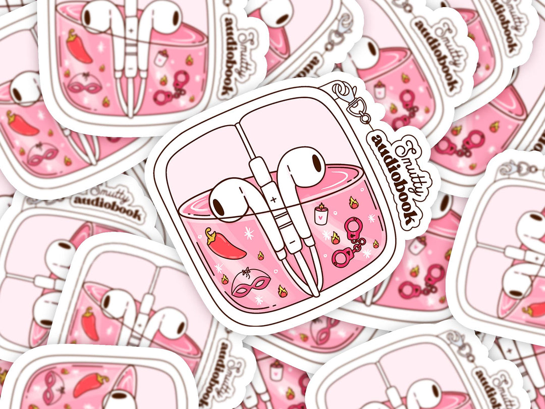 Smut Audiobook Sticker, Smut Sticker, Spicy Romance Kindle Accessories Bookish Kindle Gifts RTH3