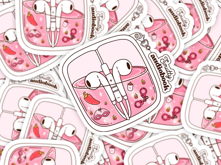 Smut Audiobook Sticker, Smut Sticker, Spicy Romance Kindle Accessories Bookish Kindle Gifts RTH3
