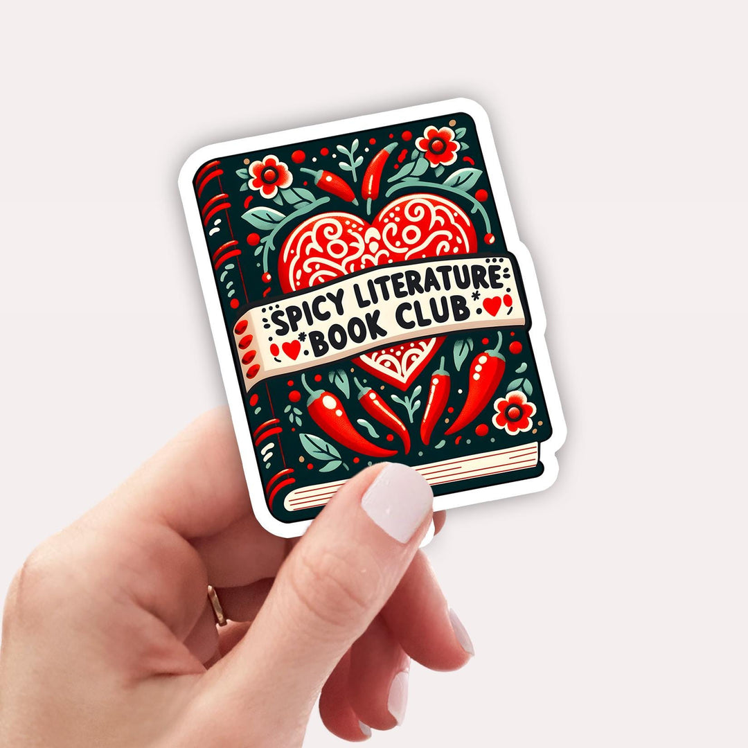 Spicy Book Club Sticker, Smut Sticker, Spicy Romance Kindle Accessories Bookish Kindle Gifts RTH3