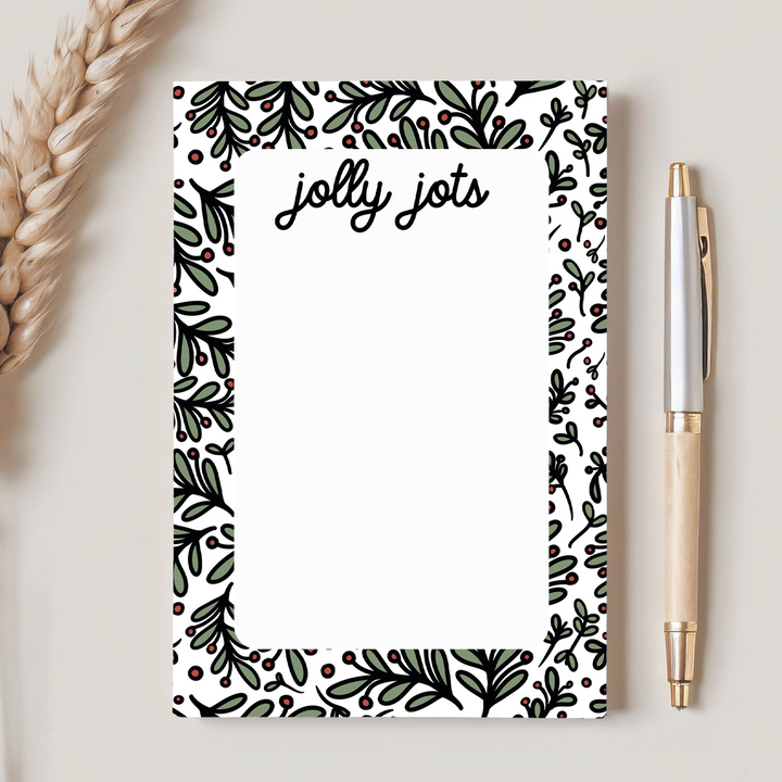 Jolly Jots 5"x7" Notepad Template